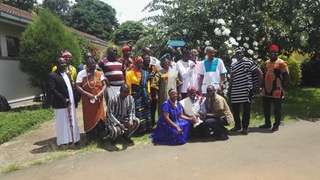 students in cultural Attire